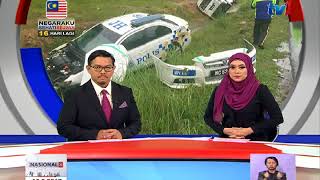 ESKOT KEMALANGAN – 7 ANGGOTA POLIS & 4 TAHANAN CEDERA [15 OGOS 2017] screenshot 1