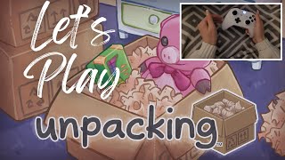 ASMR | Unpacking Game - Let's Play Pt. 4 | Soft Spoken Rambling, Lofi ASMR screenshot 4