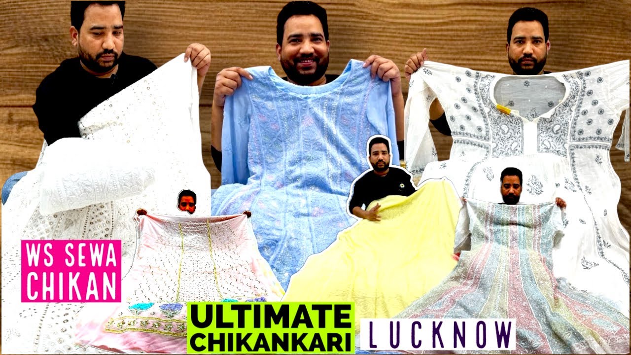 WS Sewa Chikan Brings You Premium Handwork Lucknowi Chikankari Kurti, Suits, Lehengas & Sarees.