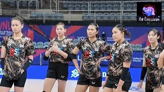 วอลเลย์ทีมชาติไทย ซ้อมวันแรก หลังไปถึงนครริโอ เดอ จาเนโร ได้โปรแกรมลงซ้อมที่สนามแข่งขันจริง#vnl2024