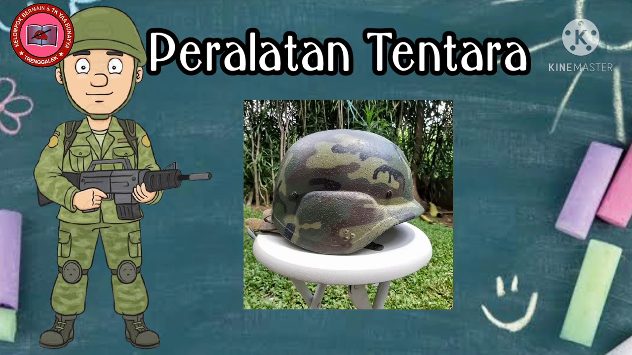 Tema:Pekerjaan Subtema:Bidang Keamanan (Tentara)&Kolase Gambar Baju Tentara (Kelompok B)
