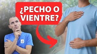 Respirar en el pecho🆚Respirar en el vientre➥¿Qué es mejor?🚨