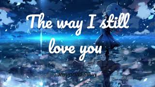 Reynard Silva - The way I still love you (Lyrics)