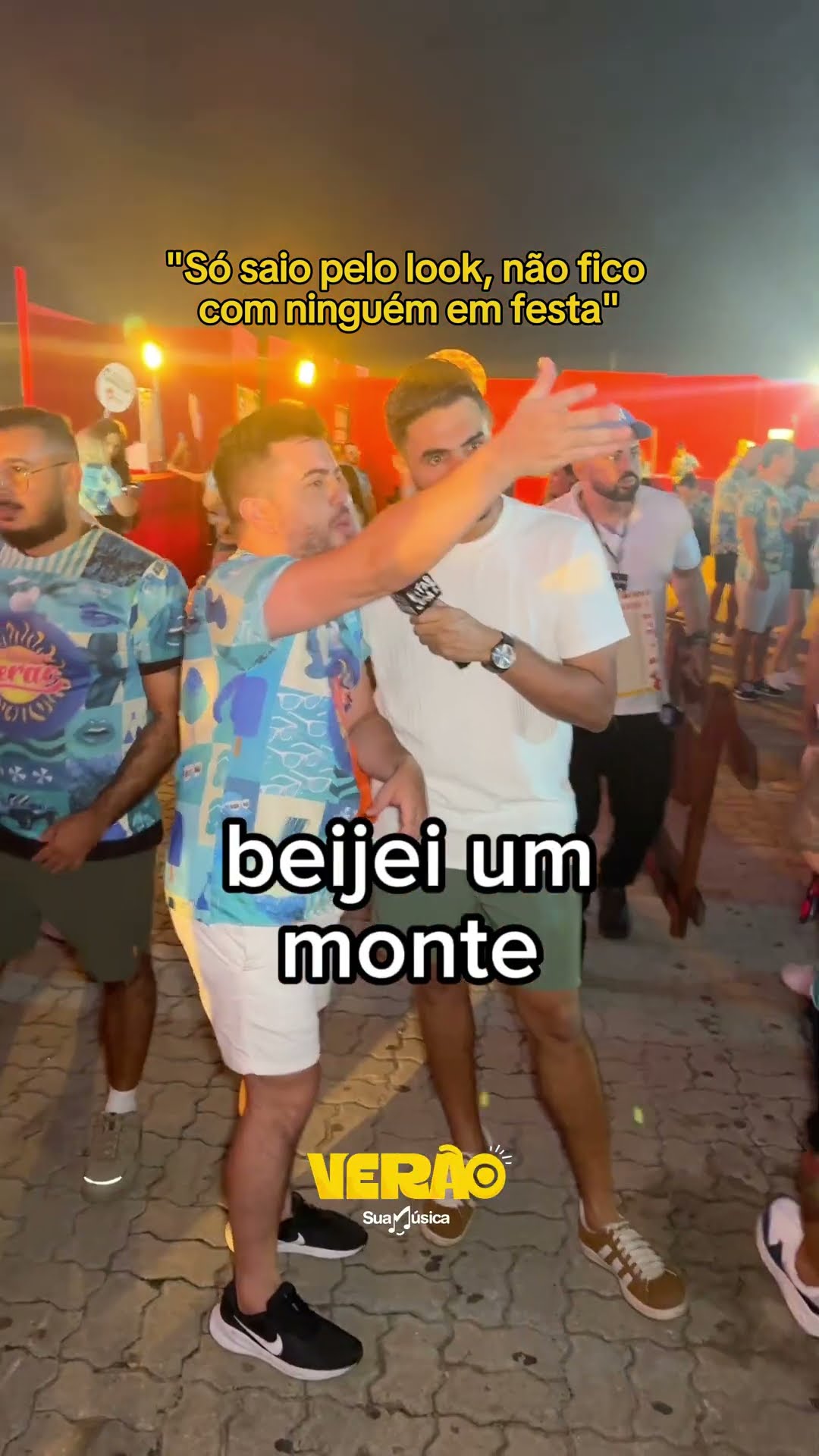 Se não for pra beijar na boca, vai pra quê?