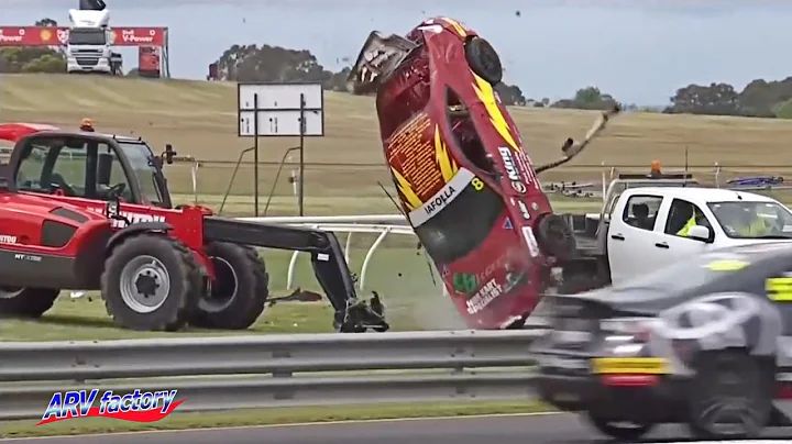 John Iafolla Big Crash 2019 Toyota 86 Racing Series Sandown 500