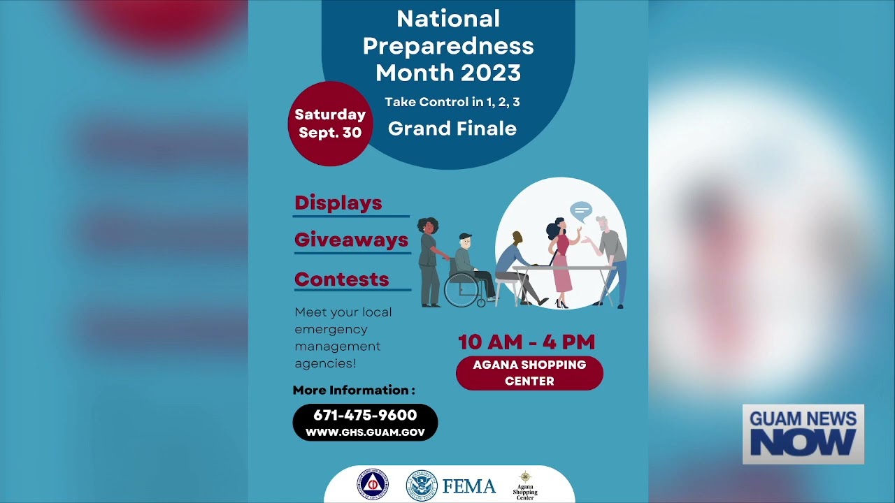 Guam Community Invited to National Preparedness Month Grand Finale Event