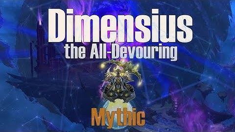 Restoration Druid POV (Saeriss) Dimensius, the All-Devouring, guild "Вечный Сон"