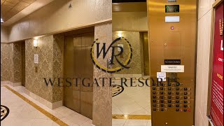Fast Otis Traction elevators @ Westgate Resort, East Tower - Las Vegas, NV