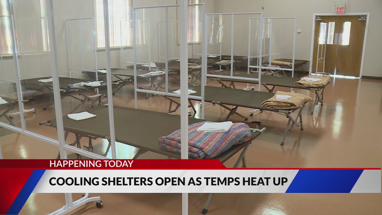 Cooling centers opening again as high temperatures return - YouTube