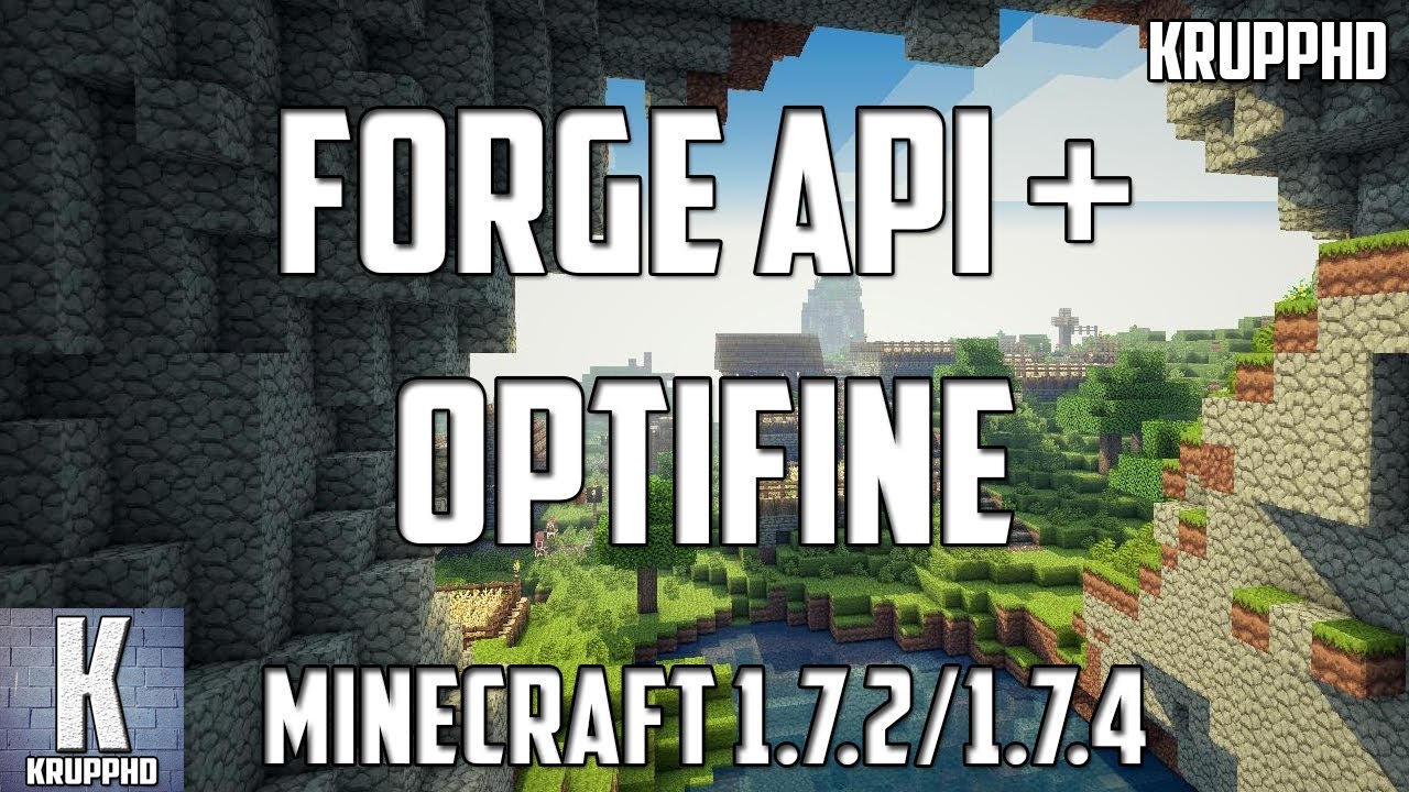 Minecraft | Como instalar Forge Api y Optifine 1.7.2/1.7.4 [1080p ...