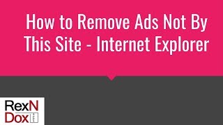 How to remove ads not by this site - Internet Explorer screenshot 5