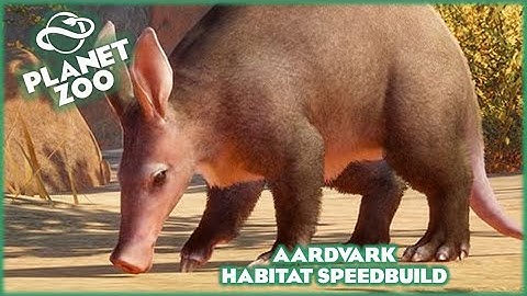 Aardvark Habitat Speed Build!!! Planet Zoo