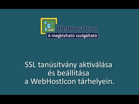 Videó: A Webhely Aktiválása