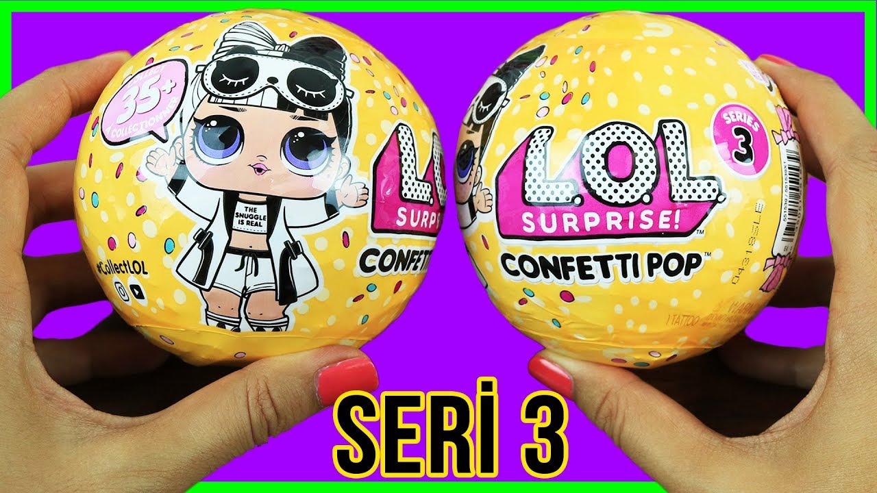 لعبة لول Lol الجديدة مفاجآت الكونفيتي الجزء 3 فتح العاب أخوات Lol لول بيبي وأخواتها 3 Youtube