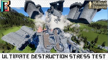 Ultimate Destruction Stress Test Medieval Engineers