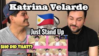 Singer Reacts| Katrina Velarde - Just Stand Up
