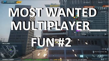 Need for Speed Most Wanted Multiplayer Fun #2