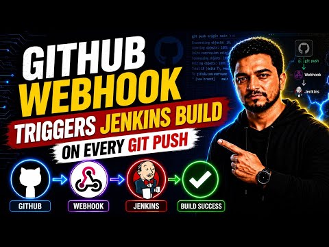 Every Git Push = Auto Build! 🔥 GitHub Webhook + Jenkins Explained