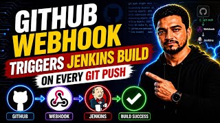 Every Git Push = Auto Build! 🔥 GitHub Webhook + Jenkins Explained
