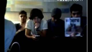 One Direction twitcam 8/30/12 (Part 2)