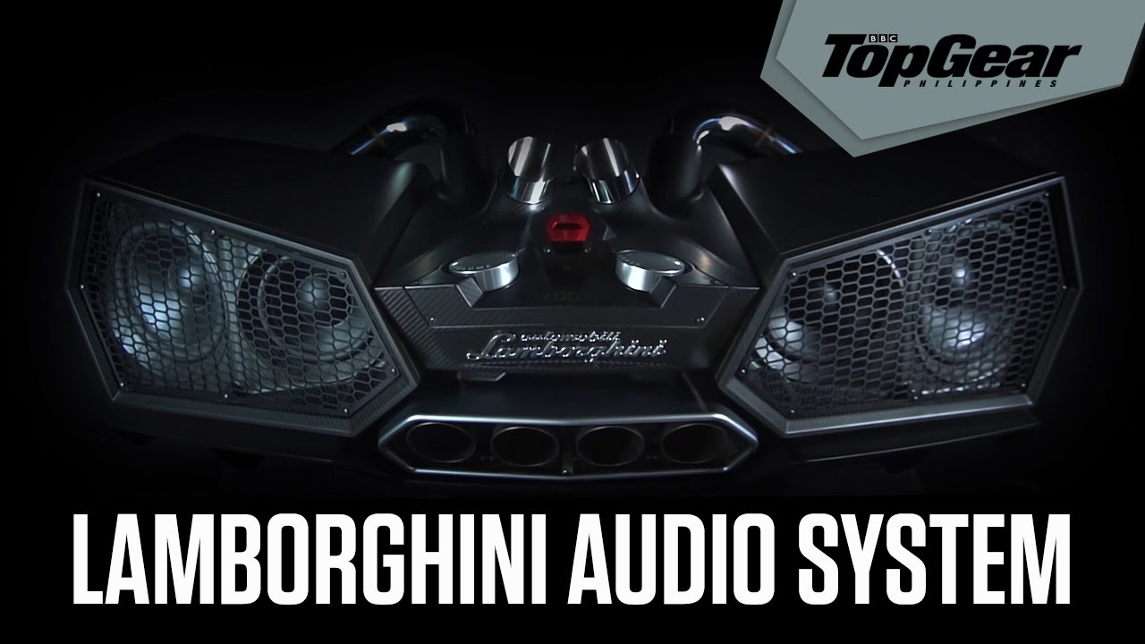 This Lamborghini audio system is as expensive as a car - YouTube