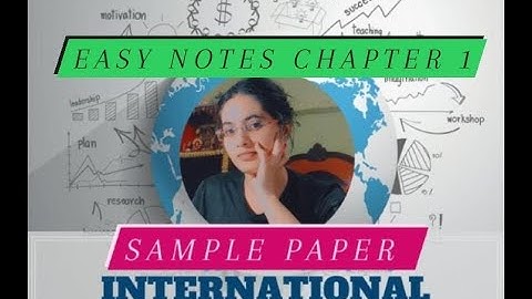 International Marketing easy notes chapter 1