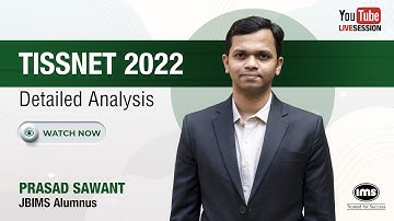 TISSNET 2022 Analysis ft. Prasad Sawant - JBIMS Alumnus | IMS India