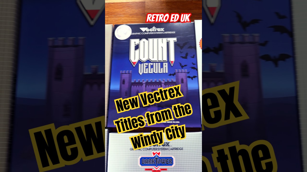 New VECTREX GAMES keep on coming! 