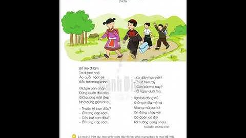 Bài hát tới trường, Tiếng Việt 2, Cánh diều, trang 80