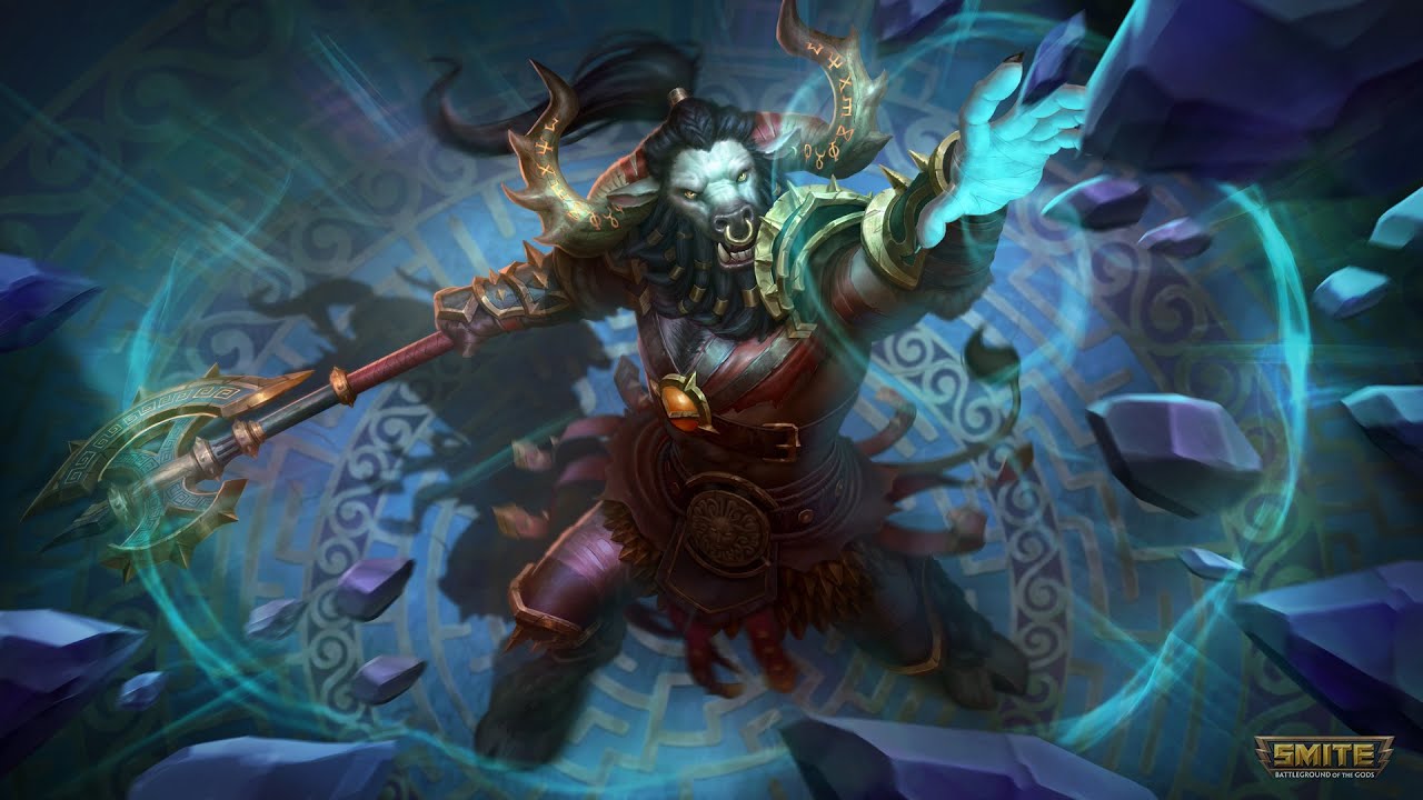 Smite 7 8 God of the Moon PTS - Heimdallr New Skin Labyrinth Keeper Heimdallr, Voice Gameplay