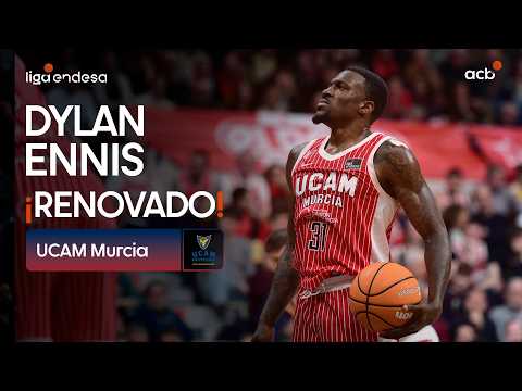 Dylan Ennis, renovado por el UCAM Murcia | Liga Endesa 2026-27