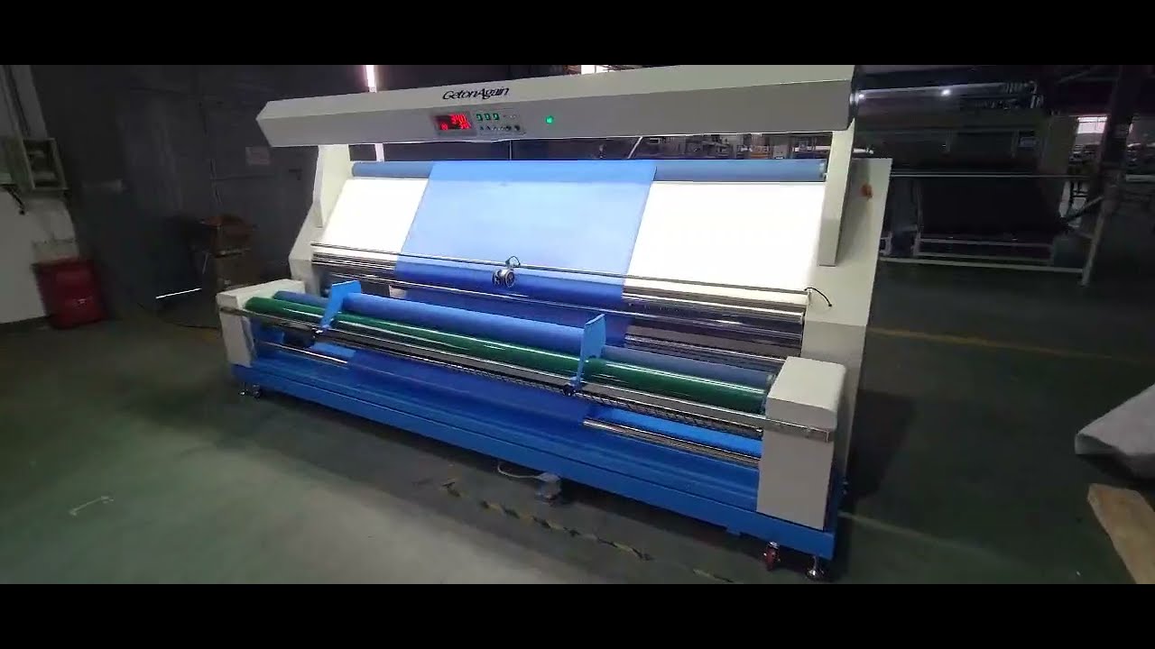 fabric inspection machine fabric detection machine automatic rolling