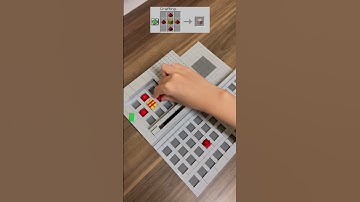 Realistic Crafting Minecraft Target BUT Lego! #shorts