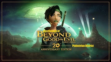 Beyond Good & Evil 20th Anniversary Edition (PC) Pedestrian District playthrough part 2