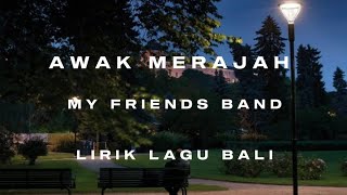 AWAK MERAJAH (fvk u iluh) video lirik #lirikvideo