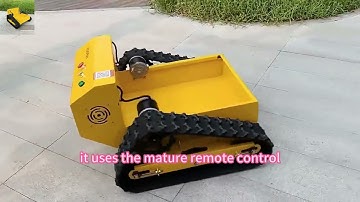 factory direct sales low price customization DIY remote-controlled track crawler chassis from China