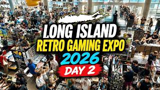 LONG ISLAND RETRO GAMING EXPO 2026 DAY 2 !!!