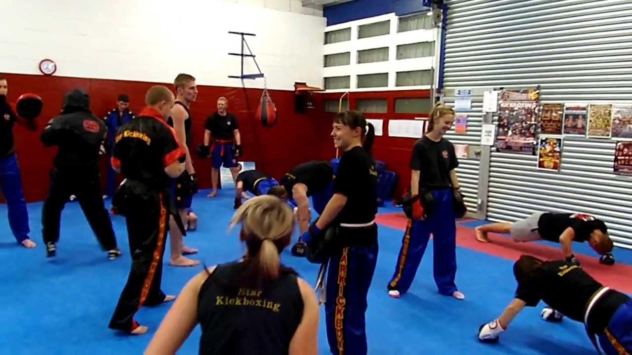 Star kickboxing class clip