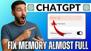 How to Fix Memory Almost Full Problem on Chatgpt (2026)