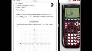 logarithm graph - calculator...without LOGBASE