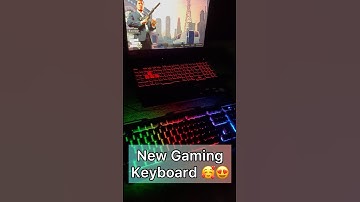 New Gaming Keyboard And Mouse Combo 😍🥰 #gaming #shorts