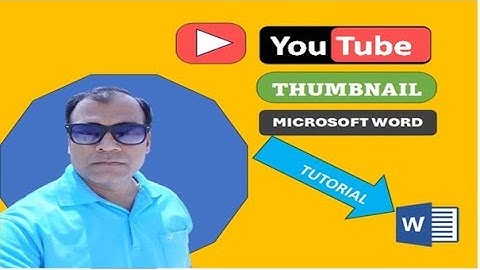 Master the Art of YouTube Thumbnail Design with Microsoft Word Tutorial Easy Image Editing Tips!
