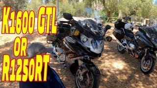 BMW K1600GTL or R1250RT?  Three old bikers  honest BS about these two bikes and the R1250GS. In 4K!