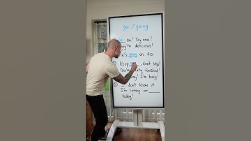 go & going #grammar #learnenglish