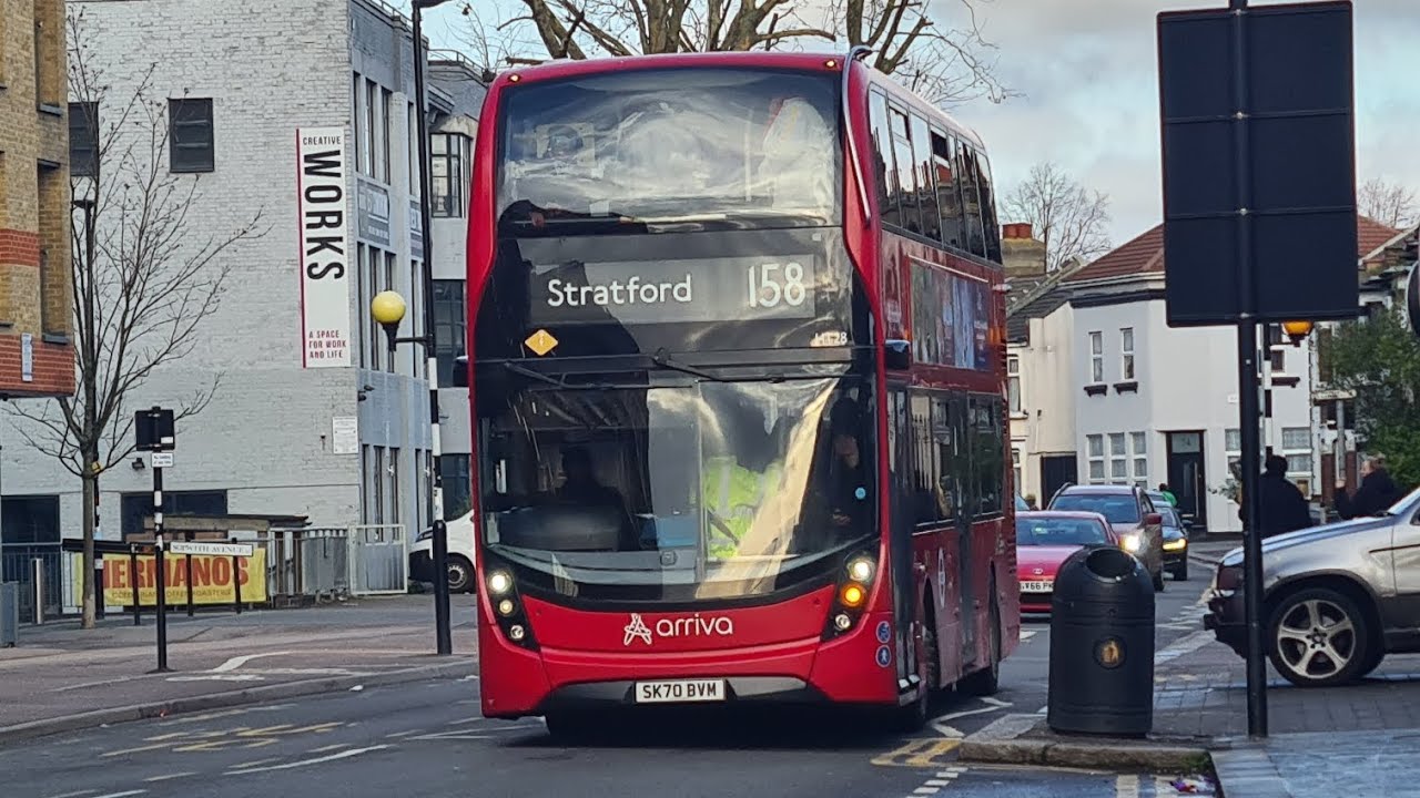 *NEW ALLOCATION* Journey on 158|Arriva London Mirrorless Enviro 400H MMC HT28 SK70BVM