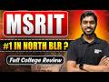MSRIT Engineering College Review | Is It Really #1 in North Bangalore? Check 👆