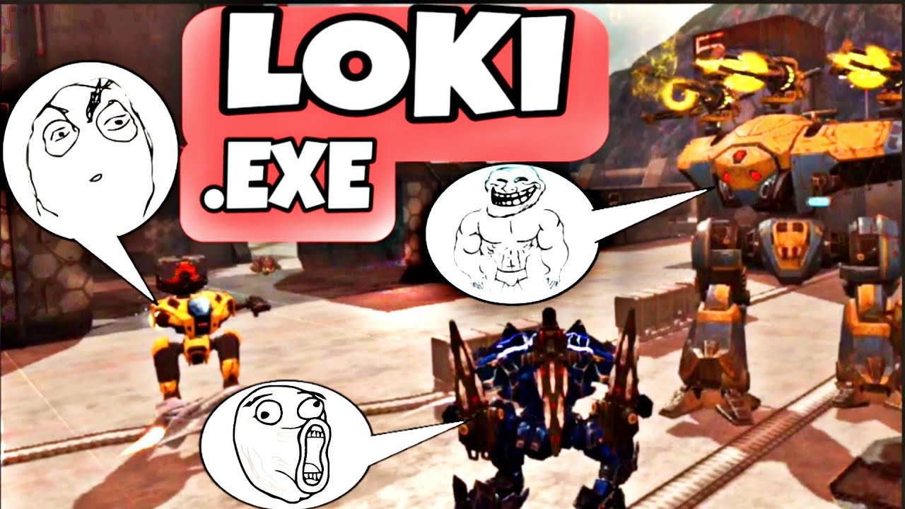 HERE WE GO AGAIN 🤣 LOKI .EXE | PRO KILLERS | WAR ROBOTS