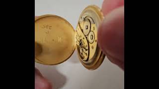 VULCAIN gold pocket watch