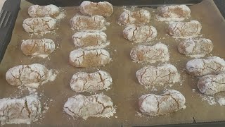 « Crackled Almond Cookies 😍No Mold No Hassle, Just a Few Simple Ingredien.»