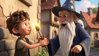 The Magic Paintbrush | 3D Animated Moral Stories For Kids In English Cartoon Story